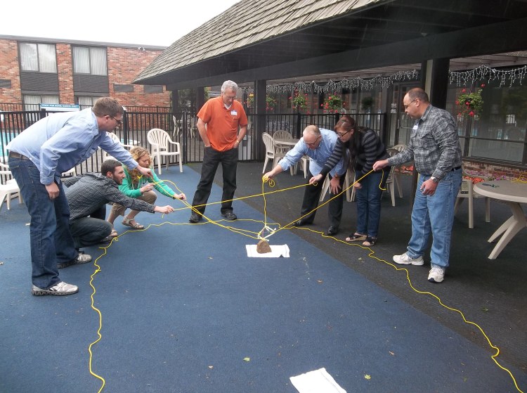 Team building excercise