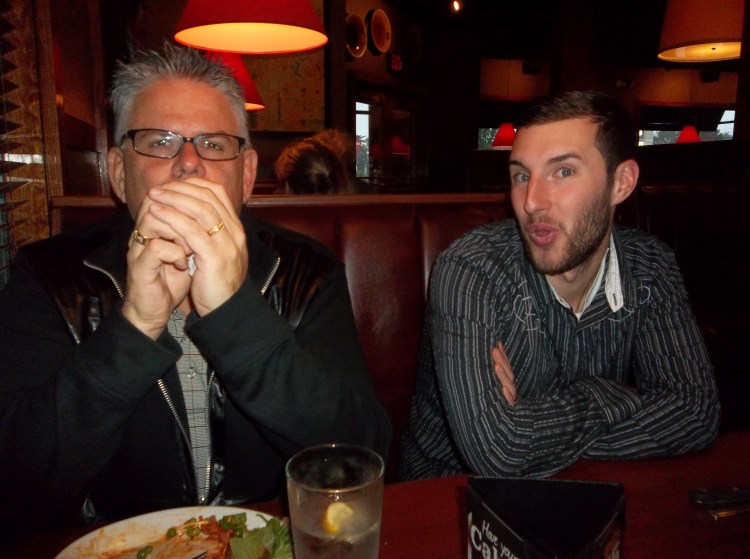 Pastor Risto and Pastor Brad joined other teams at the event but we shared meals together at the end of the day