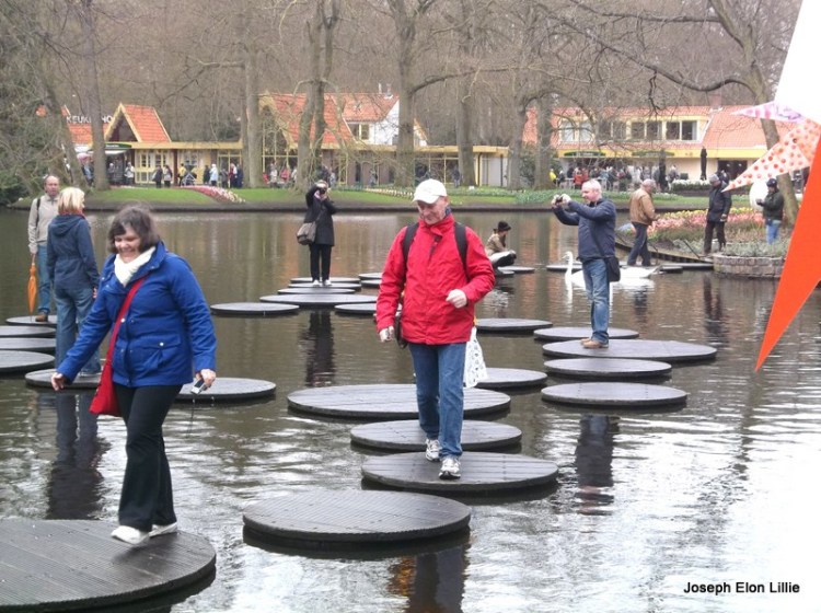 A different kind of water wheel, Kokenhof