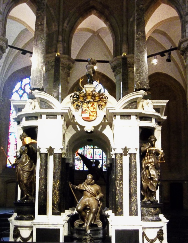 Perhaps not what you meant but this is the tomb of William of Orange and the Orange family