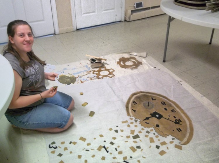 One of God's gifts to me is having children who use their gifts for the Lord. Here is my daughter Melanie at our recent C,cada gathering.