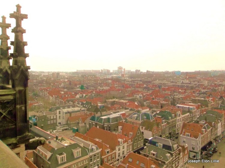 A view Of Den Hague From the Nieuwe Kerk in Delft