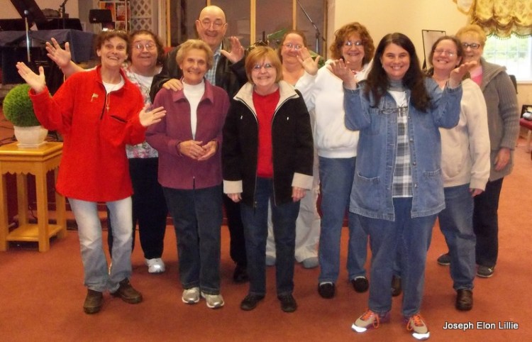 Folks from the church I am privileged to minister at