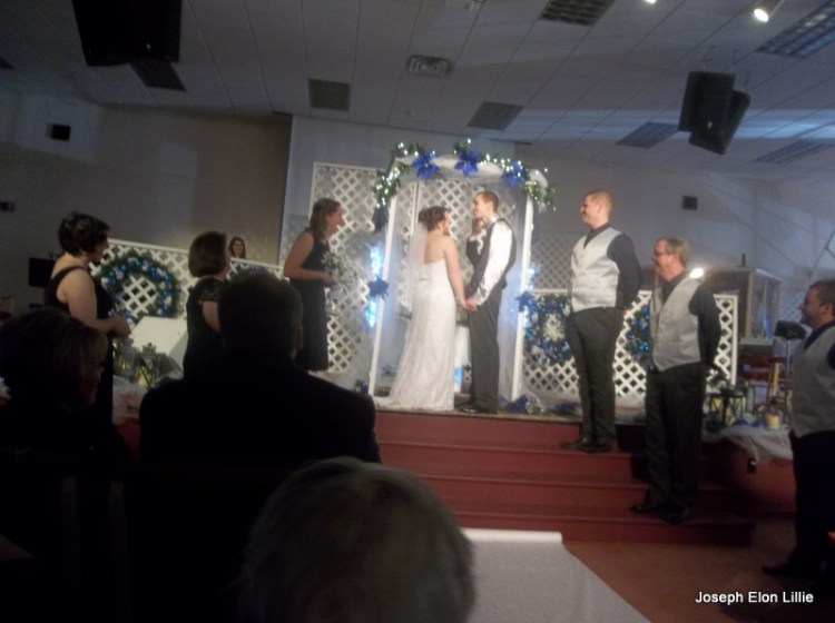 My daughter Melanie married the man of her dreams last Saturday