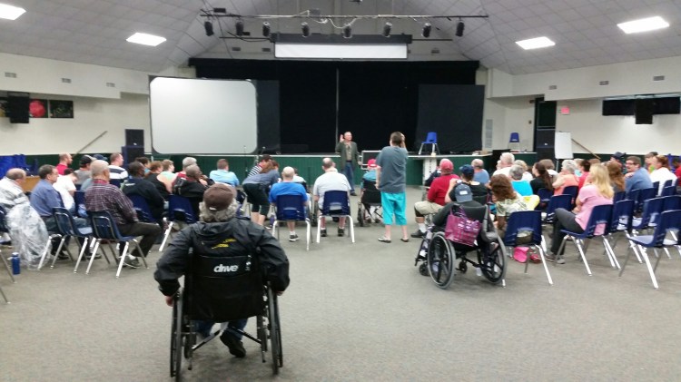 Folks at Special Touch Camp