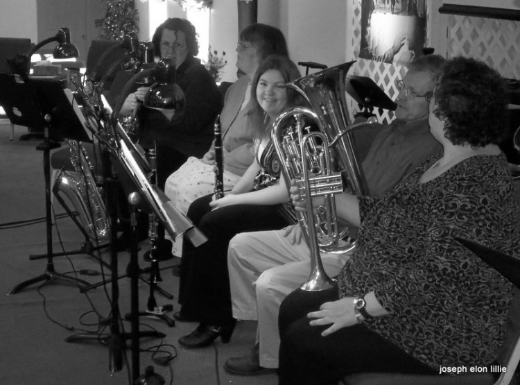 Folks in our church orchestra